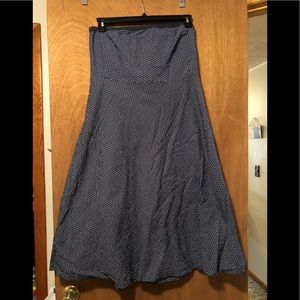 Adorable J Crew Strapless Seersucker Dress